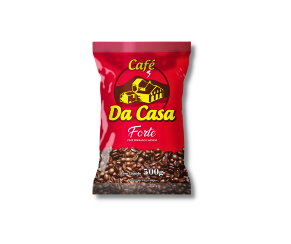 Café Da Casa Forte Torrado E Moído Pacote 500g