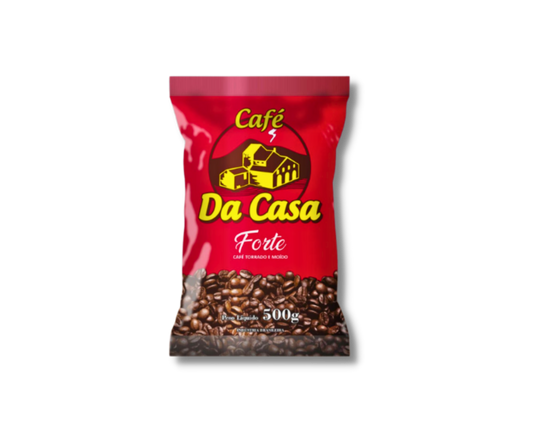 Café Da Casa Forte Torrado E Moído Pacote 500g
